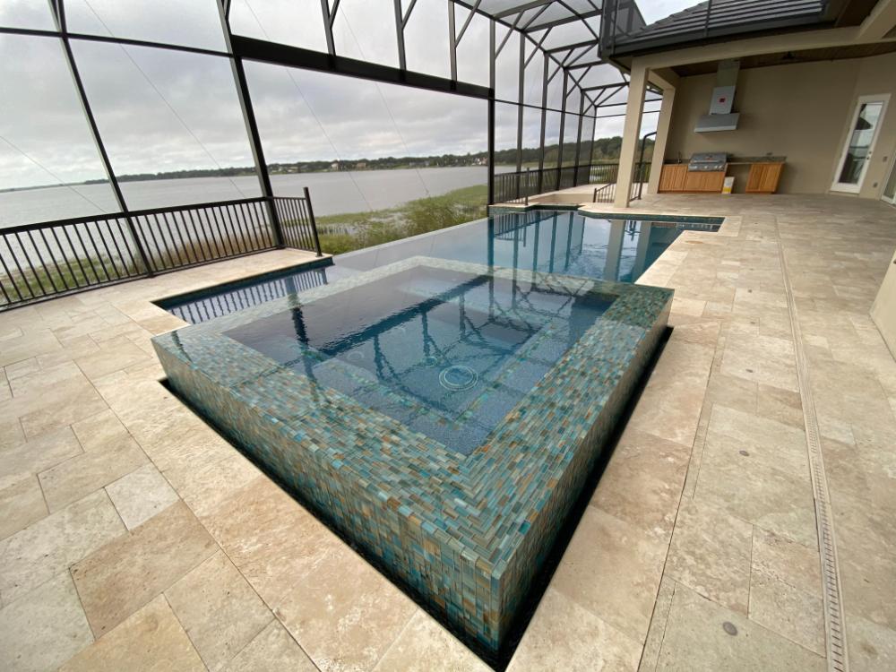Geometric infinity pool